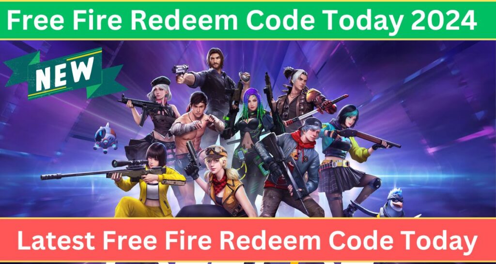 Free Fire Redeem Codes of 26 July 2024:  26 जुलाई के लिए Latest Free Fire Redeem Codes