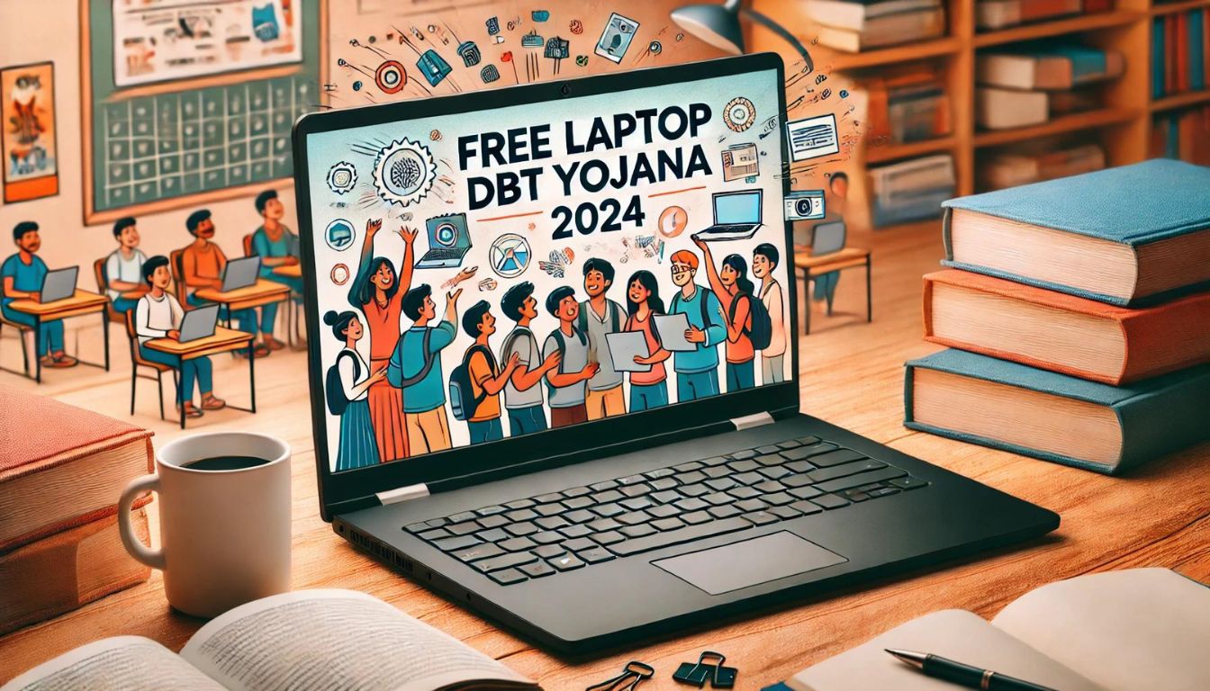 Free Laptop DBT Yojana 2024.