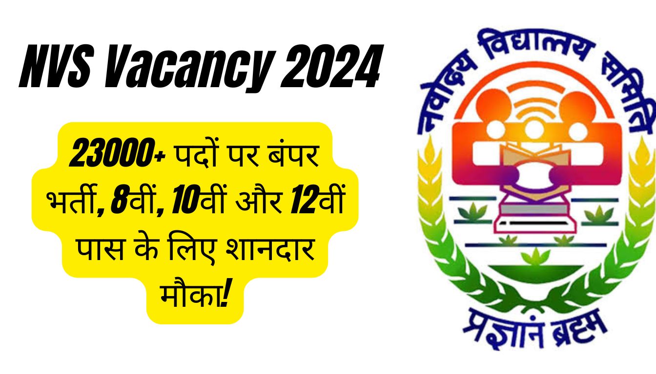 NVS VACANCY 2024