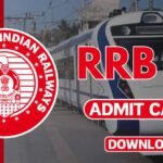 RRB JE Admit Card Download