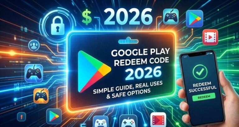 Google Play Redeem Code 2026: Simple Guide, Real Uses & Safe Options