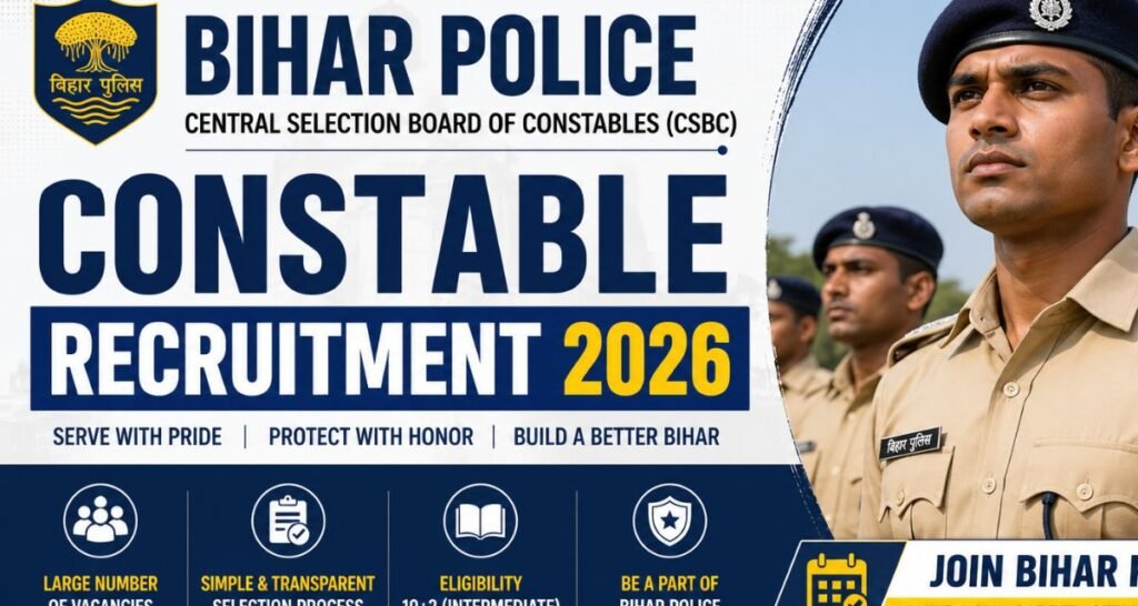 Bihar Police CSBC Constable Recruitment 2026