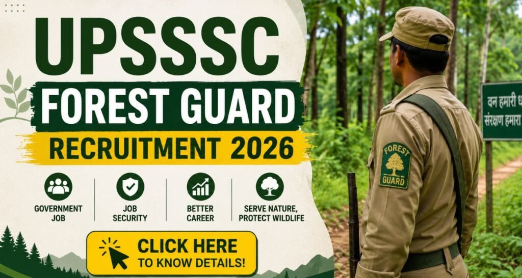 UPSSSC Forest Guard Recruitment 2026