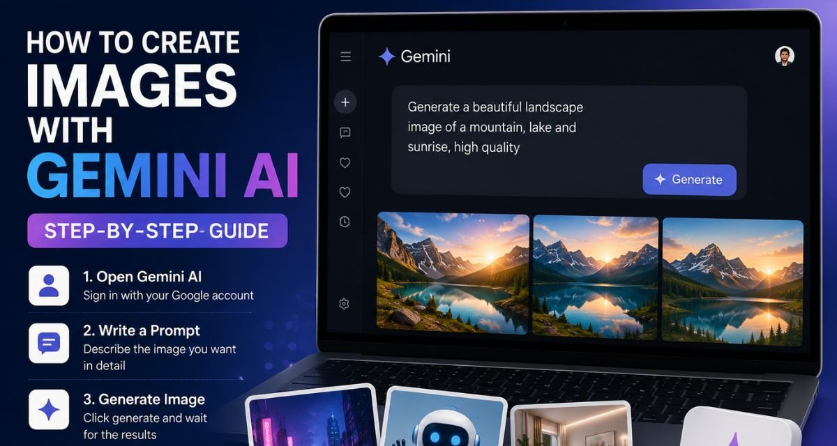How to Create Images with Gemini AI 2026: Step-by-Step Guide to Create Trending AI Photos